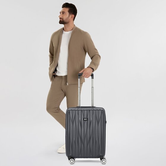 Bric's Cervia 4 Rollen Kabinentrolley 55 cm
