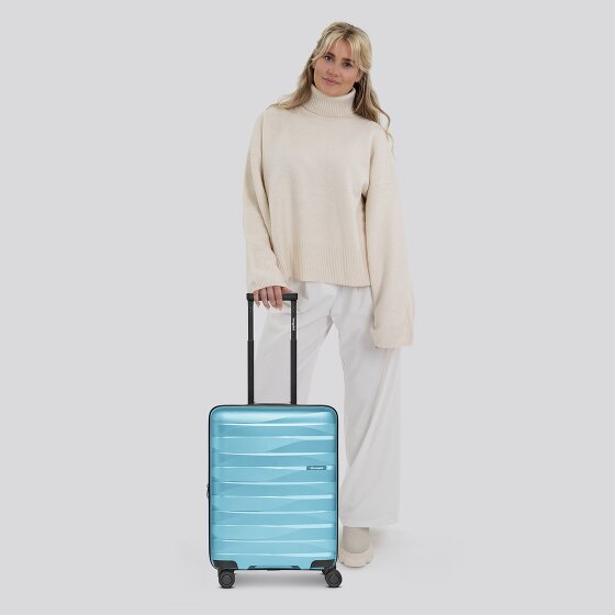 Bergpfeil Travel 4-Rollen Kabinentrolley S 55 cm mit Dehnfalte