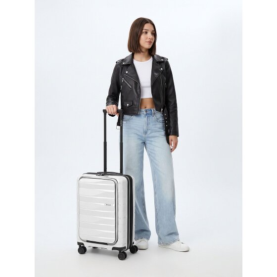 Bergpfeil Travel 4 Rollen Kabinentrolley 55 cm Laptopfach mit Dehnfalte