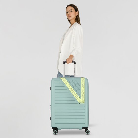 American Tourister Dynabelt 4 Rollen Trolley 66 cm mit Dehnfalte