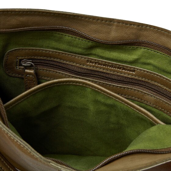 The Chesterfield Brand Washed Schultertasche Leder 34 cm