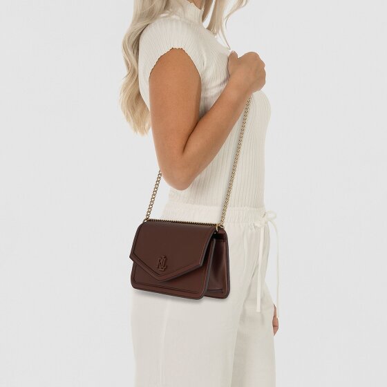 Lauren Ralph Lauren Sawyer Clutch Tasche Leder 26 cm