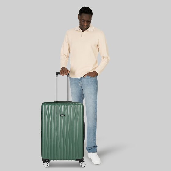 Bric's Cervia 2.0 4 Rollen Trolley M 69 cm mit Dehnfalte