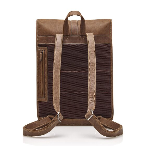 Castelijn & Beerens Carisma Rucksack RFID Leder 41 cm Laptopfach