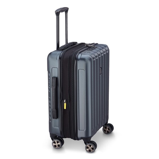 Delsey Paris Longitude 4 Rollen Kabinentrolley 55 cm mit Dehnfalte