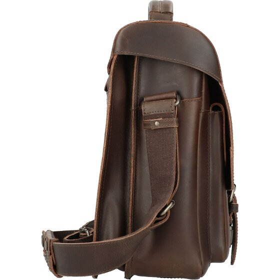 aunts & uncles Hunter Finn Aktentasche Leder 40 cm Laptopfach