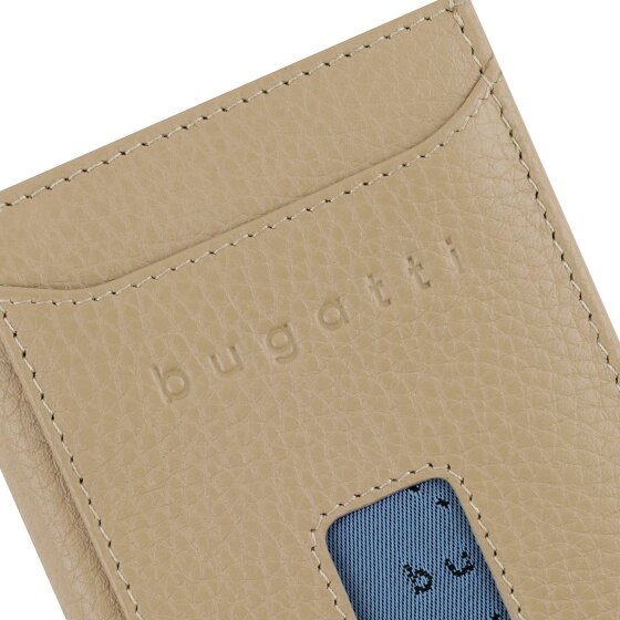 bugatti Secure Slim Geldbörse RFID Schutz Leder 8 cm