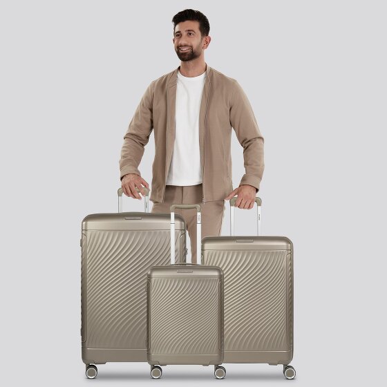 Picard Vienna 4 Rollen Kofferset 3-teilig mit Dehnfalte