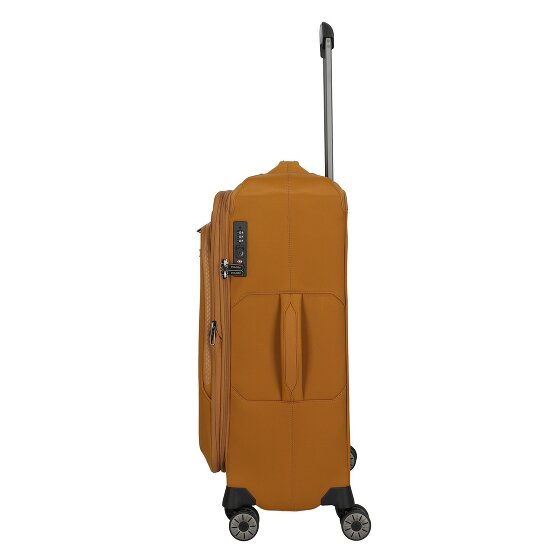 Travelite Priima 4 Rollen Kabinentrolley M 68 cm mit Dehnfalte