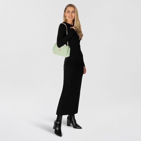 Patrizia Pepe Fly Padded Umhängetasche Leder 25 cm