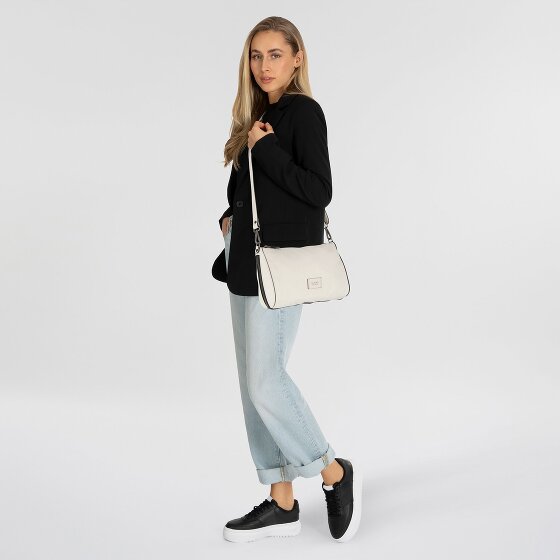 Gabs Pepita Schultertasche Leder 31 cm mit Dehnfalte