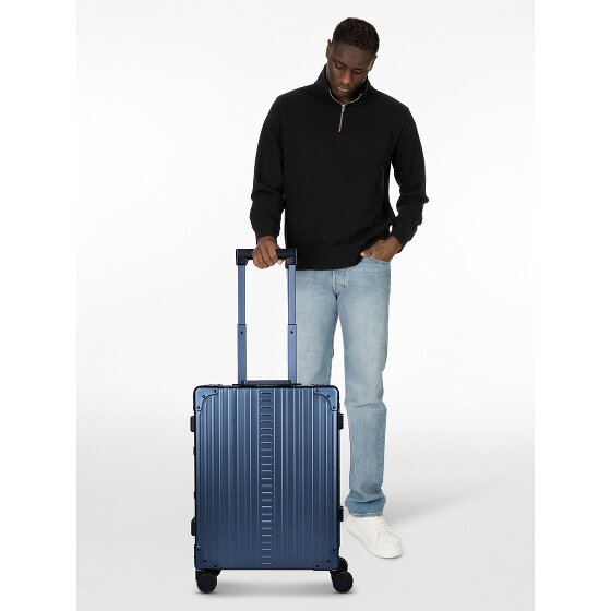 Aleon Traveler International 4-Rollen Kabinentrolley Aluminium 55 cm