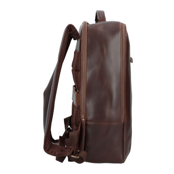 Buckle & Seam Leon Rucksack Leder 41 cm Laptopfach