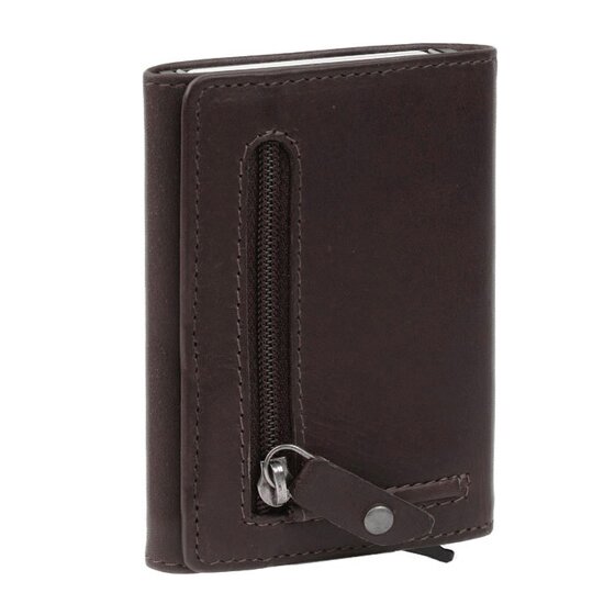 The Chesterfield Brand Wax Pull Up Kreditkartenetui RFID Schutz Leder 7 cm
