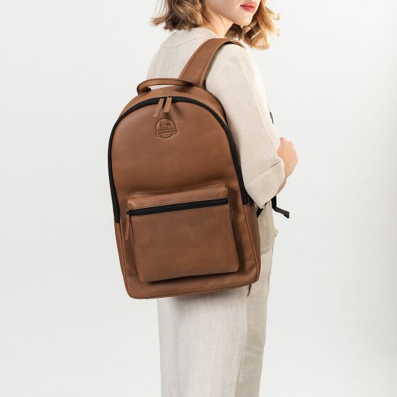 Farmhood Nashville Business-Rucksack Leder 44 cm Laptopfach