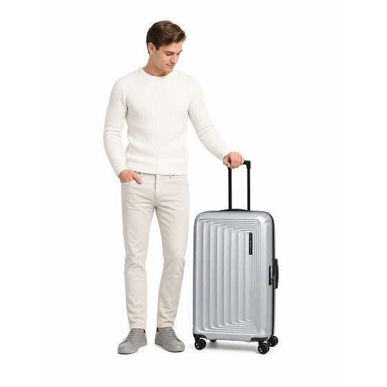 Samsonite Nuon 4 Rollen Trolley 75 cm mit Dehnfalte