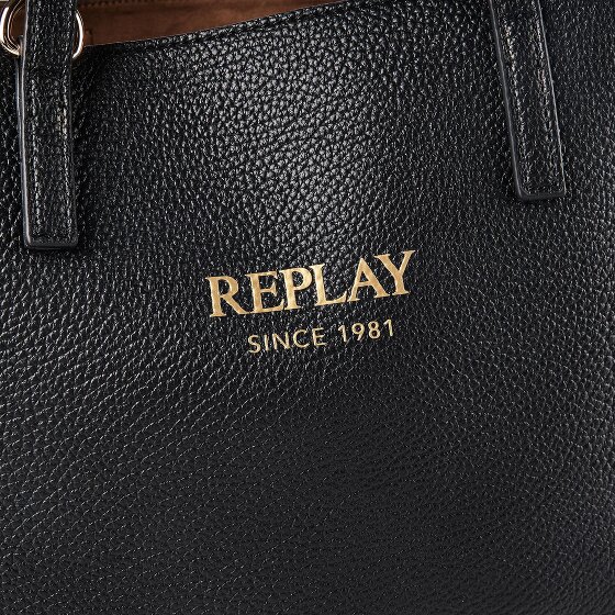 Replay Shopper Tasche Leder 36 cm