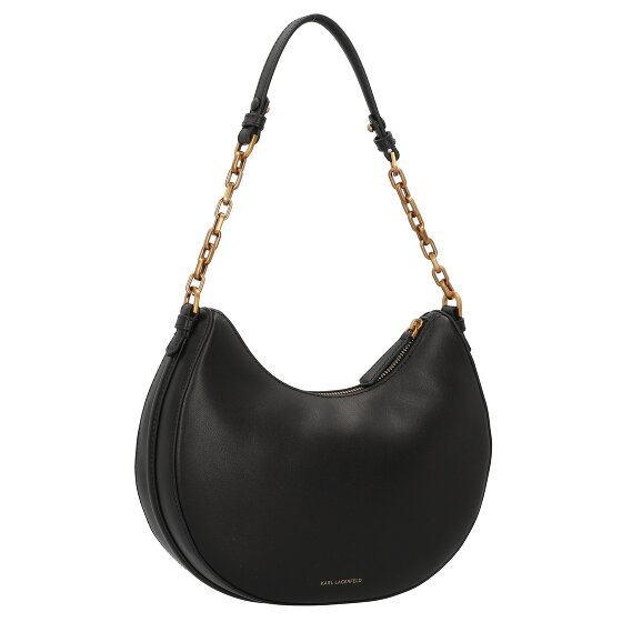 Karl Lagerfeld Autograph Schultertasche Leder 28 cm
