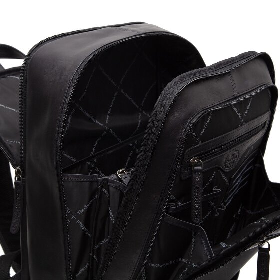The Chesterfield Brand Wax Pull Up Business-Rucksack Leder 39 cm Laptopfach