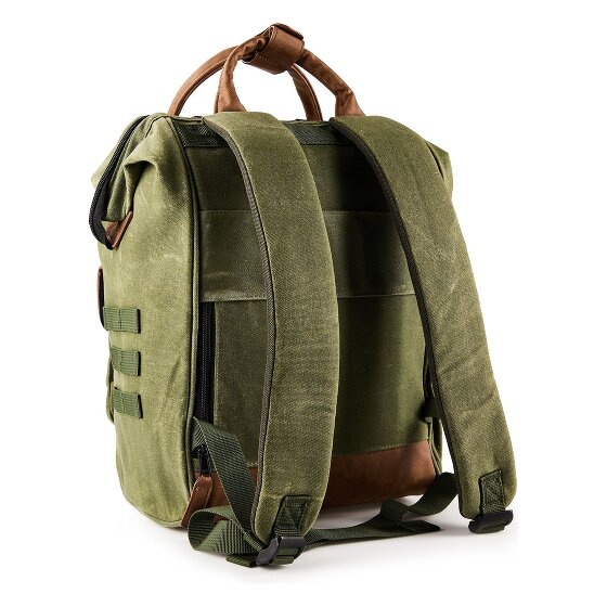 Cabaia Adventurer Waxed Cotton medium Daypack 41 cm Laptopfach
