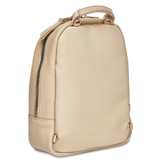 Knomo City Rucksack RFID Schutz Leder 20 cm