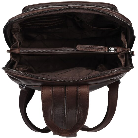 The Chesterfield Brand Wax Pull Up City Rucksack Leder 34 cm