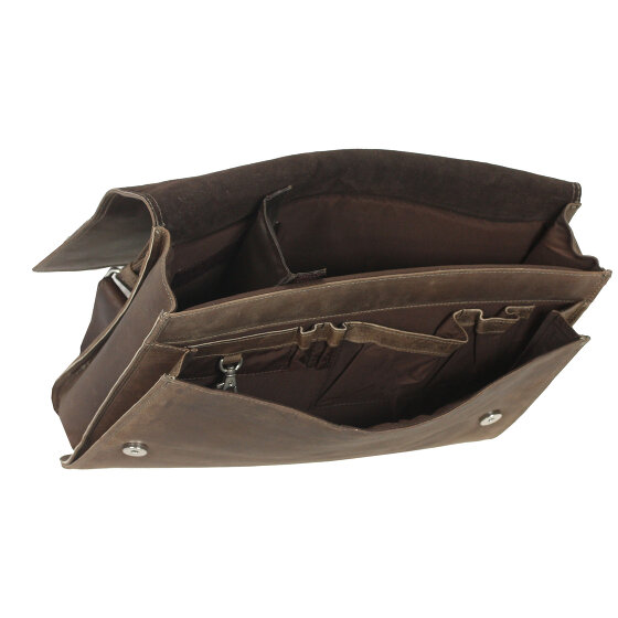 Harold's Antico Messenger Leder 38 cm Laptopfach