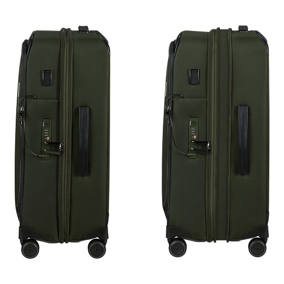 Samsonite Splendix 4 Rollen Trolley 66 cm mit Dehnfalte