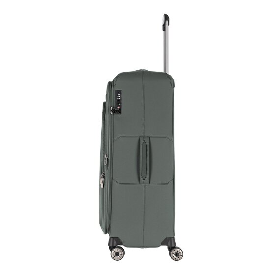 Travelite Priima 4 Rollen Trolley 79 cm mit Dehnfalte