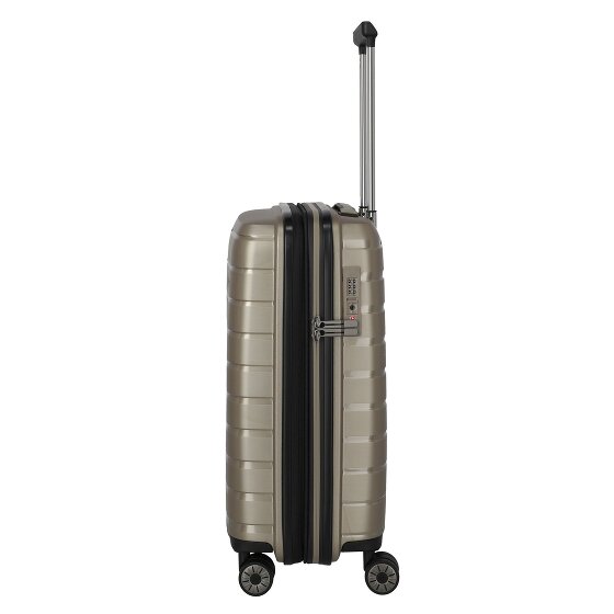 Travelite Air Base 4 Rollen Kabinentrolley 55 cm mit Dehnfalte Travelite Air Base 4 Rollen Kabinentrolley 55 cm mit Dehnfalte