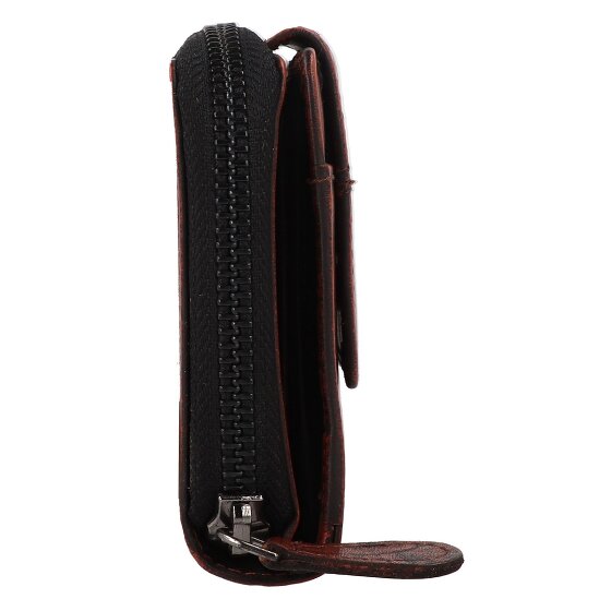 Greenburry Destressed Geldbörse RFID Schutz Leder 13.5 cm