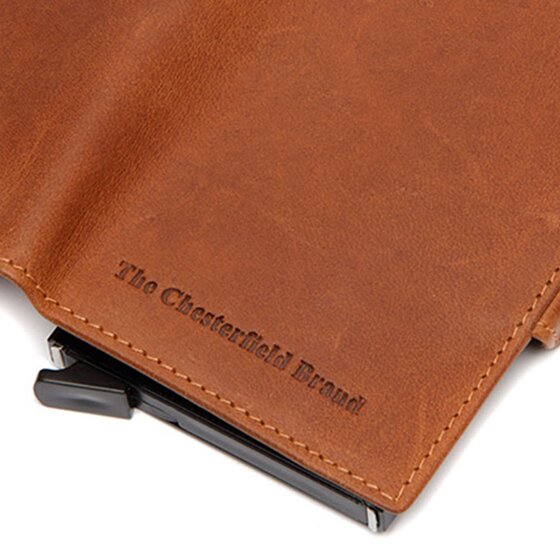 The Chesterfield Brand Lagos Kreditkartenetui RFID Schutz Leder 6.5 cm