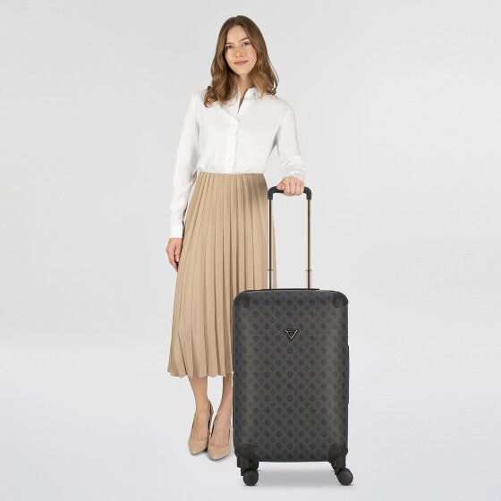 Guess Wilder 4 Rollen Trolley 64 cm mit Dehnfalte