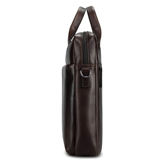 Jost London Aktentasche Leder 38 cm Laptopfach