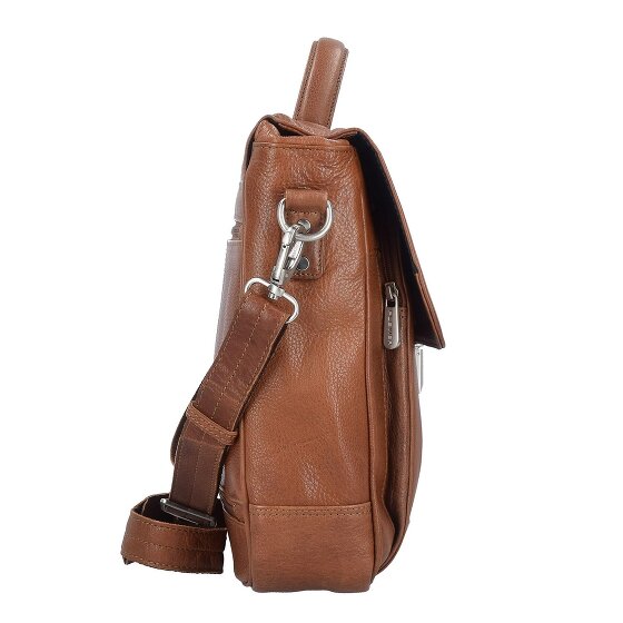 Plevier 400er Serie Aktentasche Leder 40 cm Laptopfach