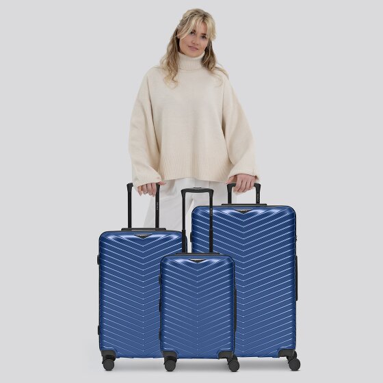 Redolz Essentials 18 4 Rollen Kofferset 3-teilig mit Dehnfalte