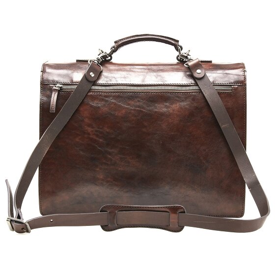 Castelijn & Beerens Rien Aktentasche RFID Schutz Leder 39.5 cm Laptopfach