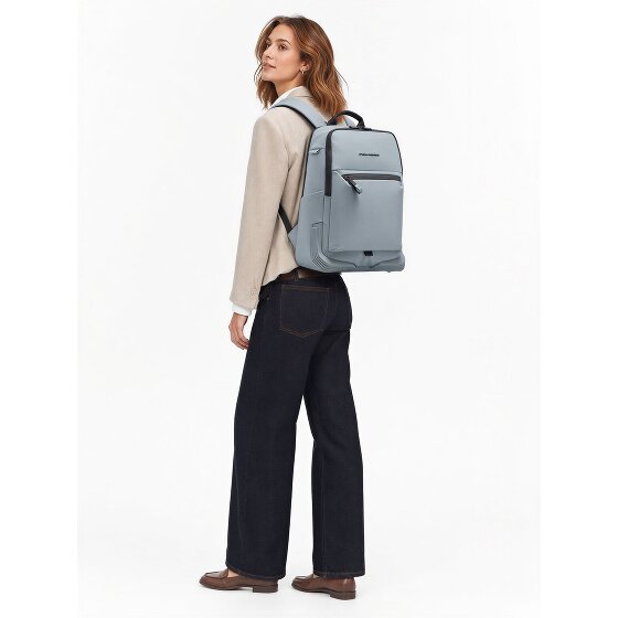 Piquadro Corner Business-Rucksack RFID Schutz 43 cm Laptopfach