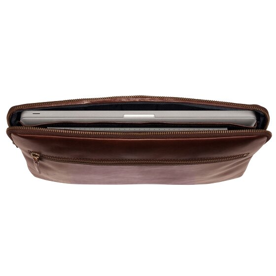 Leonhard Heyden Cambridge Laptophülle Leder 35 cm