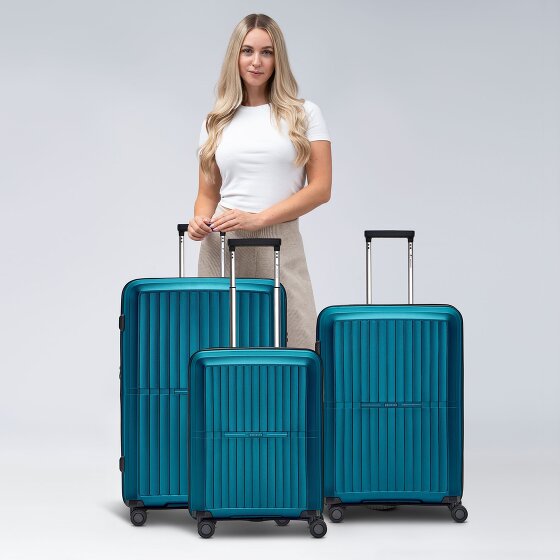 Pactastic Collection 01 4-Rollen Kofferset 3tlg. mit Dehnfalte