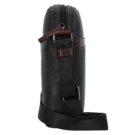 bugatti Corso DeLuxe Umhängetasche Leder 22 cm