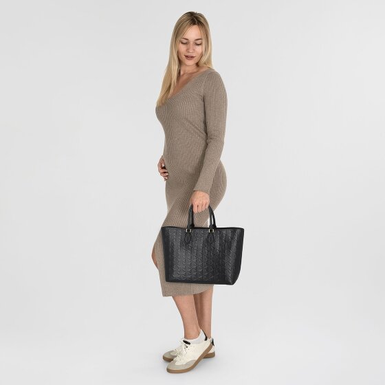 Lacoste Maheki Shopper Tasche Leder 45 cm