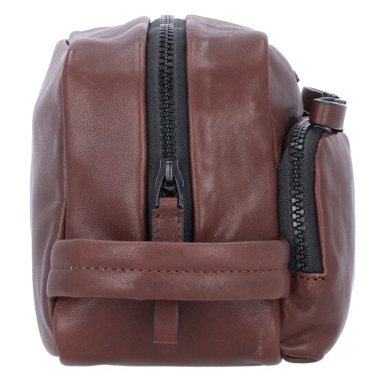 Piquadro Harper Kulturbeutel Leder 23 cm