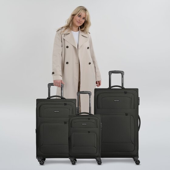 Smartbox Edition 04 4 Rollen Kofferset 3-teilig mit Dehnfalte