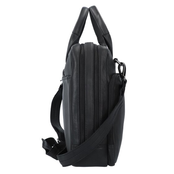 Plevier Structure Petronas Aktentasche Leder 40 cm Laptopfach