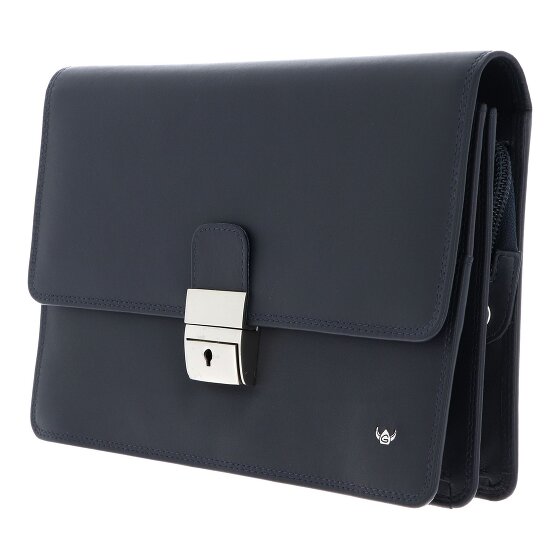 Golden Head Polo Herrentasche Handgelenktasche Leder 23 cm