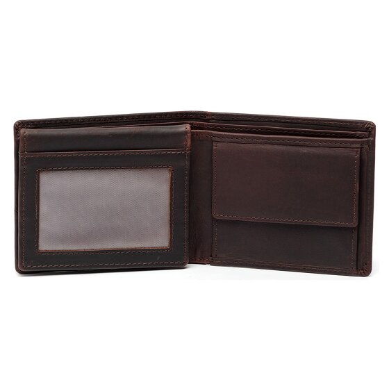 The Chesterfield Brand Wax Pull Up Geldbörse RFID Schutz Leder 11 cm
