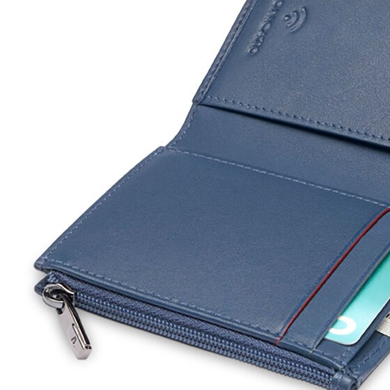 Roncato Detroit Geldbörse RFID Schutz Leder 8 cm