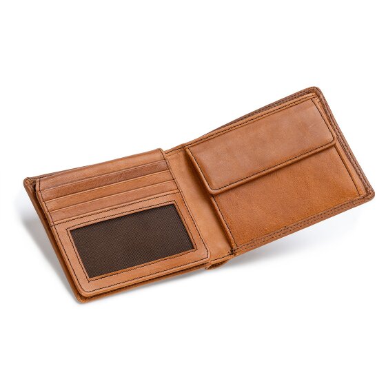Farmhood Memphis Geldbörse RFID Schutz Leder 12.5 cm