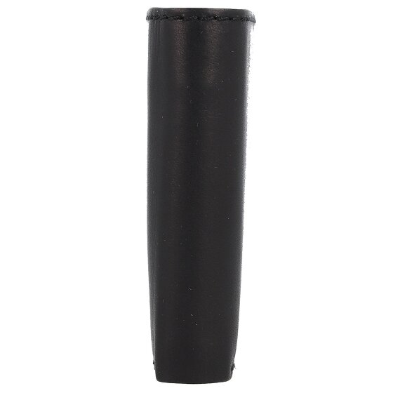 Greenburry Pure Black Geldbörse RFID Schutz Leder 13 cm